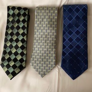 Three designer tie bundle